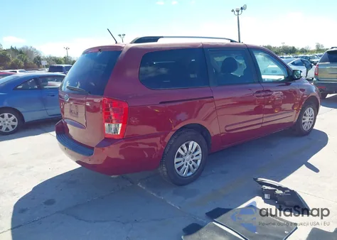 2012 Kia Sedona Lx z USA, uszkodzony, nr VIN KNDMG4C74C6461863